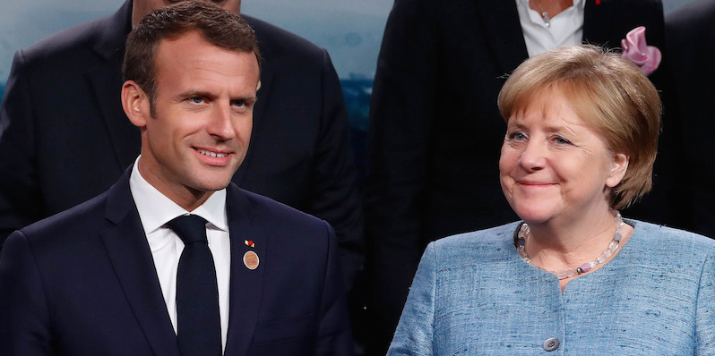 Merkel Macron