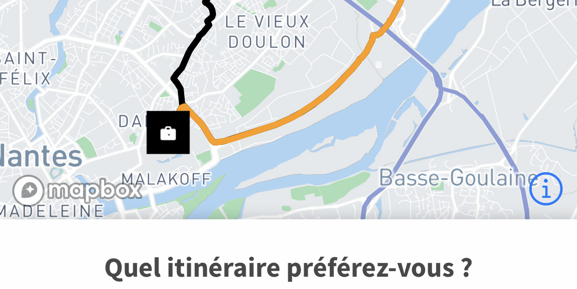 Covoit’Tan couvre les 523 km2 du territoire nantais et se limite pour l’instant à deux trajets maximum par jour.