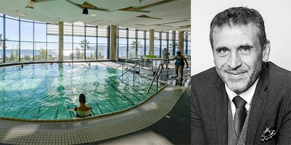 Paul-François Houvion dirige les Thermes de Balaruc-les-Bains, dans l'Hérault, depuis août 2021.
