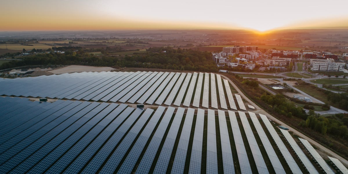 La nouvelle centrale solaire de Dijon-Valmy