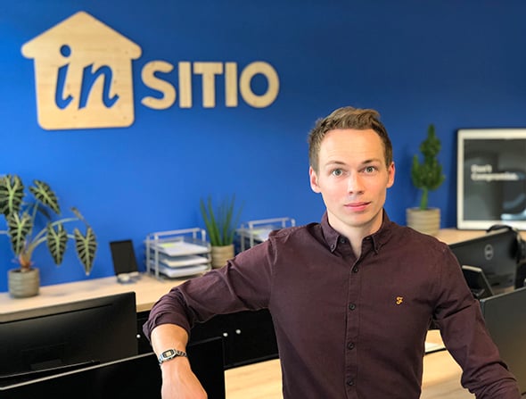Thibaut Roy, fondateur de InSitio à Montpellier.