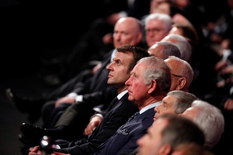 En israel, macron appelle a la vigilance face a l'antisemitisme