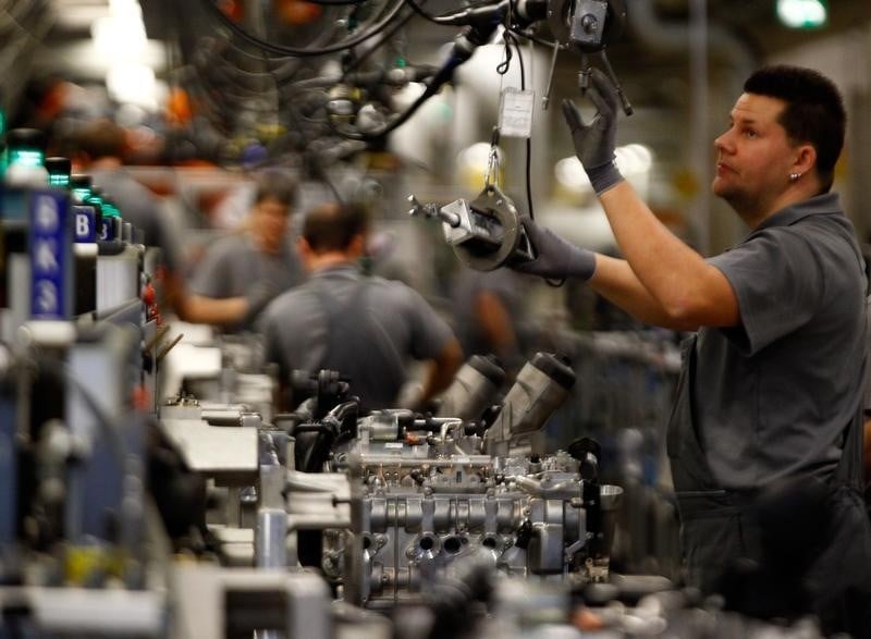 La croissance du secteur prive allemand decoit