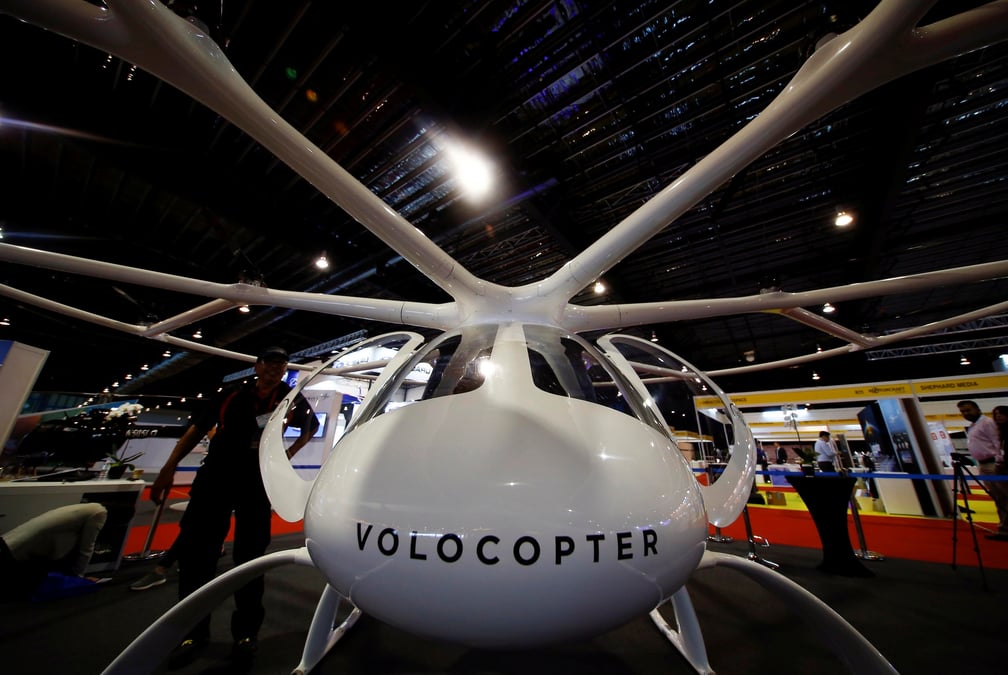 Geely investit dans la societe de taxis volants volocopter