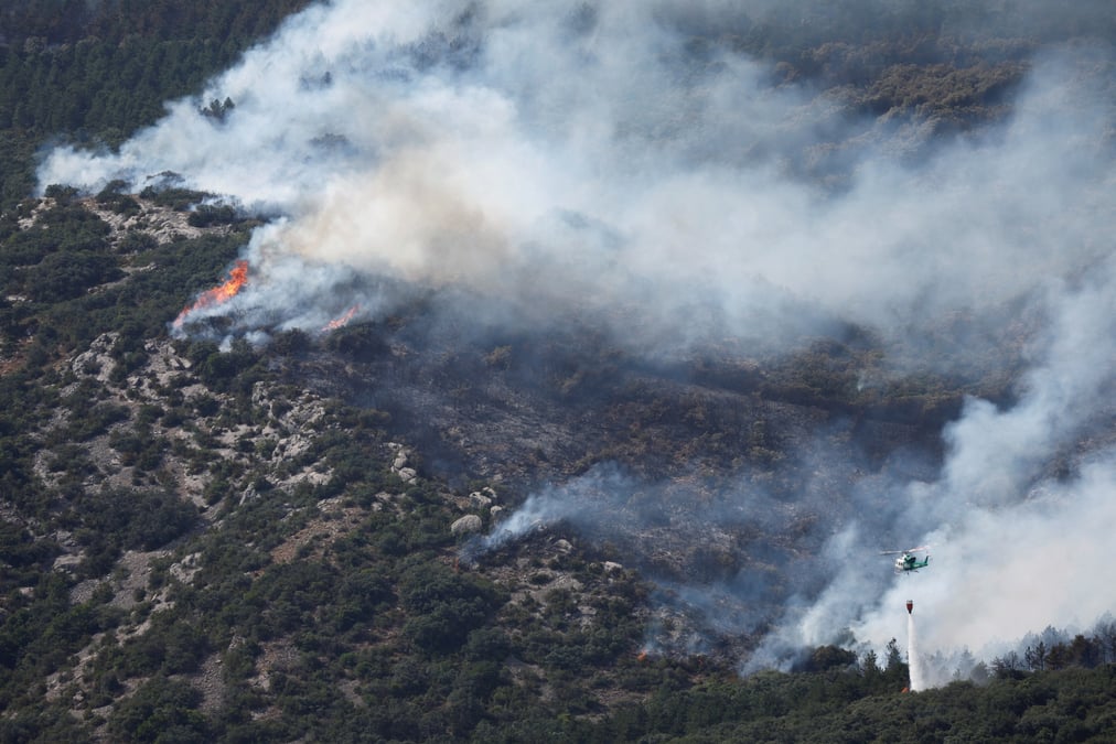 Espagne: des incendies en catalogne detruisent 1.100 hectares de vegetation