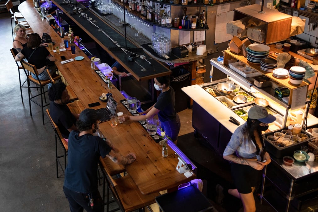 Photo d'archives d'un restaurant de philadelphie