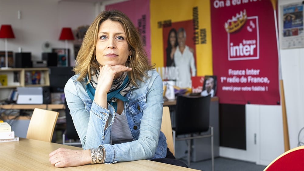 Adèle Van Reeth, directrice de la station publique, revient sur les audiences record réalisées chez France Inter.
