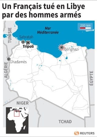 Un Français tué à Benghazi en Libye-responsable sécurité