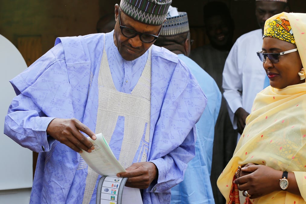 Le president nigerian buhari assure d'etre reelu, selon un decompte reuters
