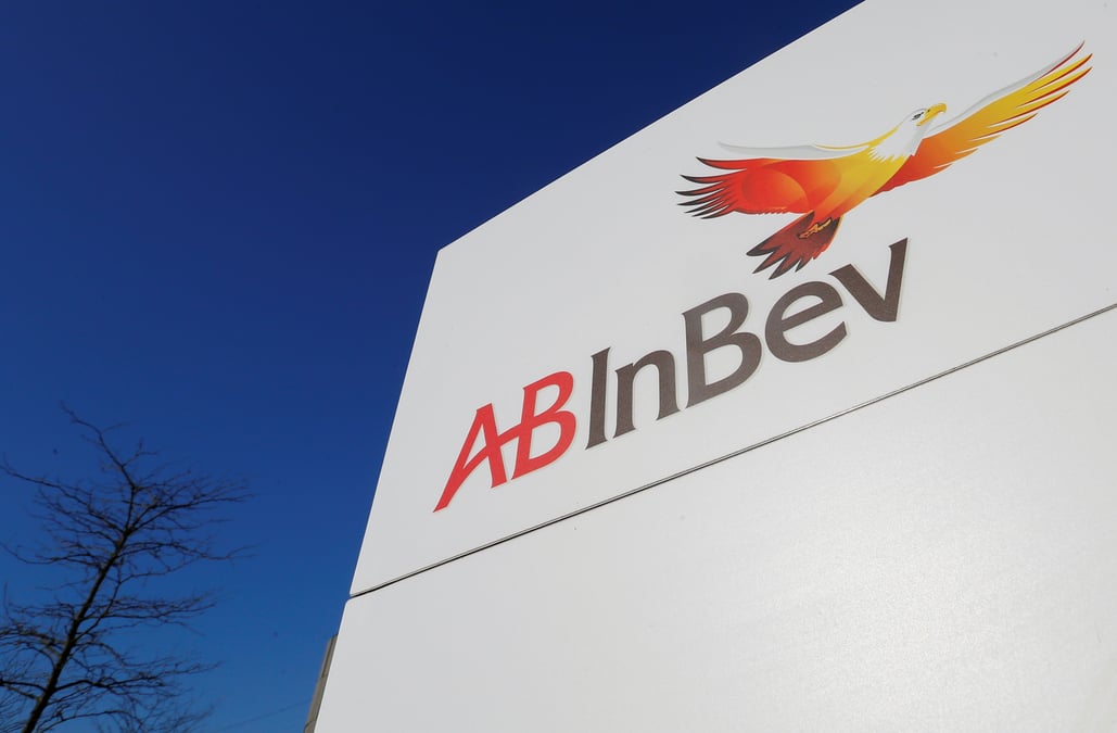 Ab inbev prevoit une hausse des benefices 2021, mais des marges sous pression