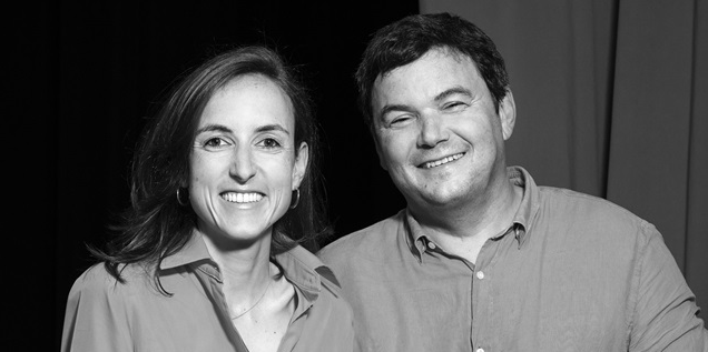 Julia Cagé et Thomas Piketty.