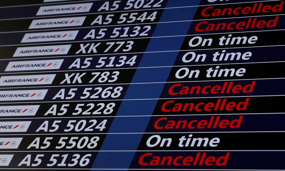 L'intersyndicale d'air france poursuivra la greve debut mai