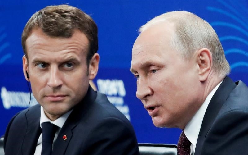 Syrie: la france espere des progres de la rencontre macron-poutine