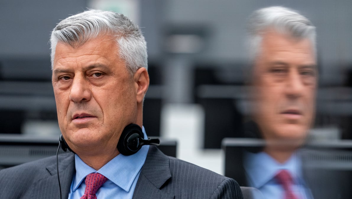 Crimes de guerre: l'ex-president du kosovo plaide non coupable