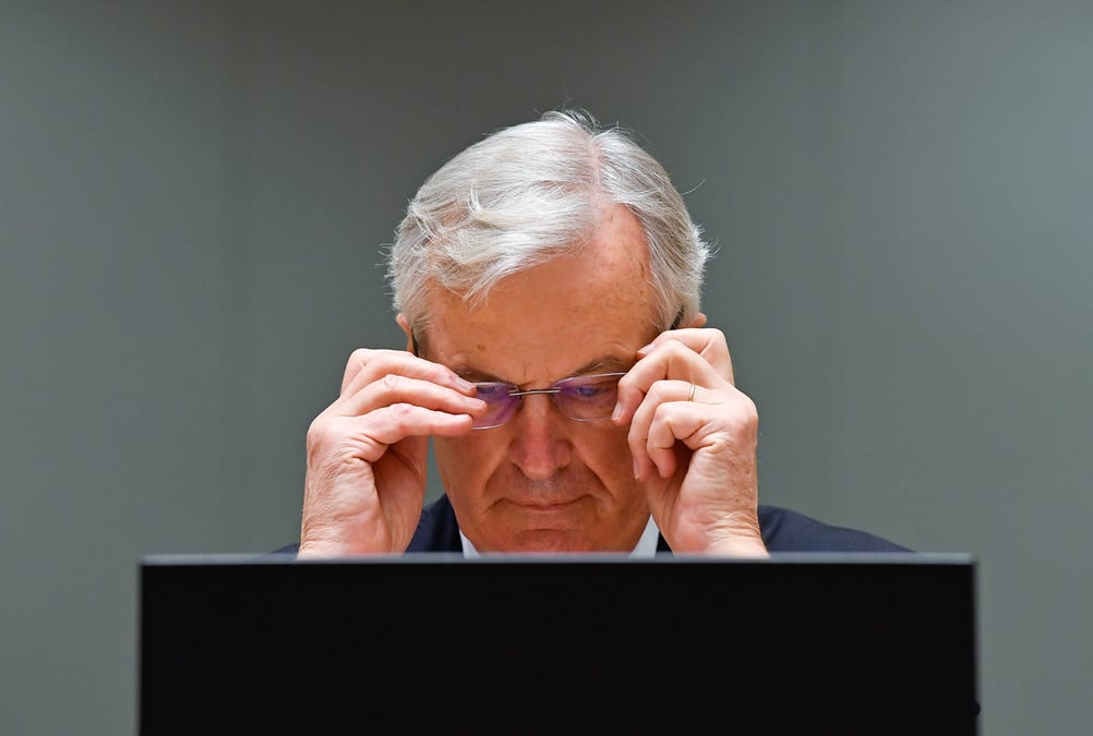 Brexit: barnier juge "totalement inacceptable" la derniere offre britannique sur la peche