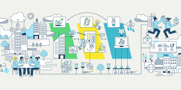La plateforme créée par la startup montpelliéraine Mobeetip permet le calcul de l'empreinte carbone d'une organisation.