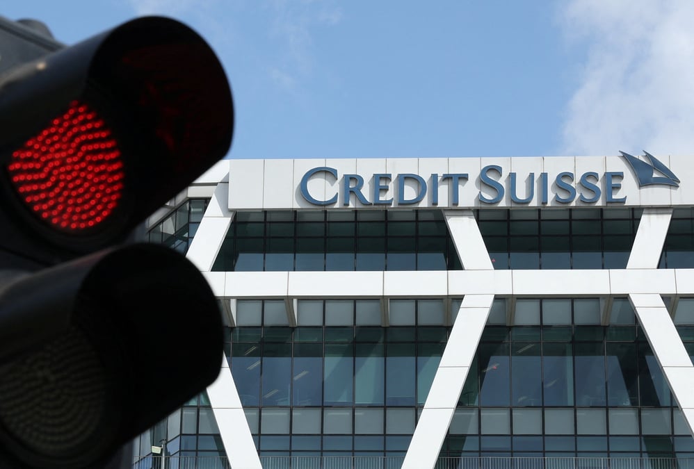 Le logo de credit suisse a singapour