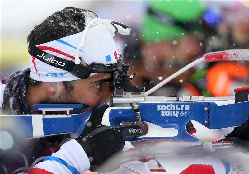 JO: Martin Fourcade en argent en mass-start