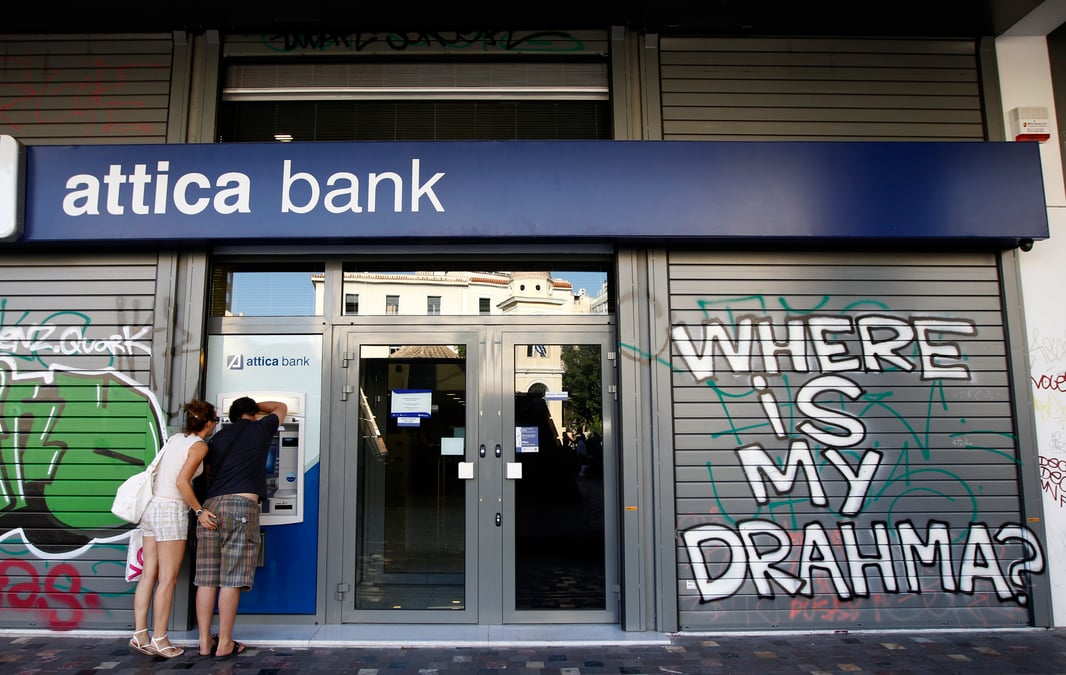 Les banques grecques resteront fermees jusqu'a lundi