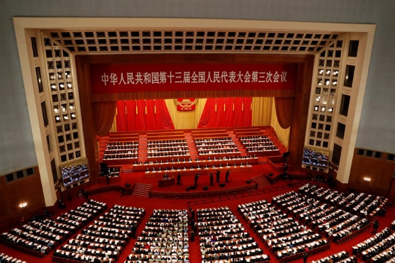Le comite permanent du parlement chinois se saisit de la loi securitaire pour hong kong