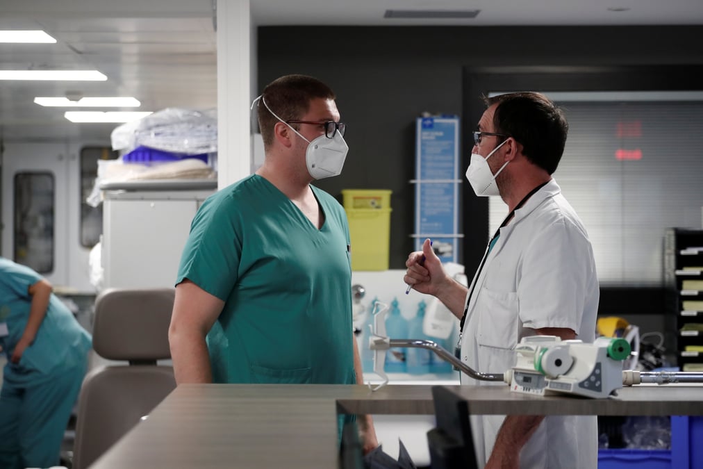 Coronavirus: le seuil des 1.000 patients en reanimation a nouveau franchi en france