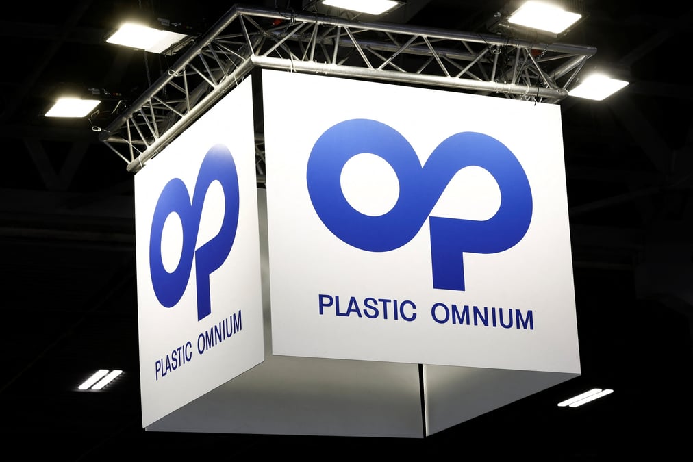Le logo de plastic omnium