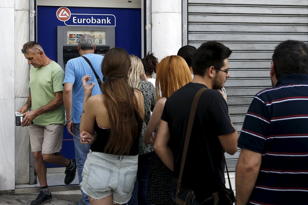 Controle des capitaux en grece