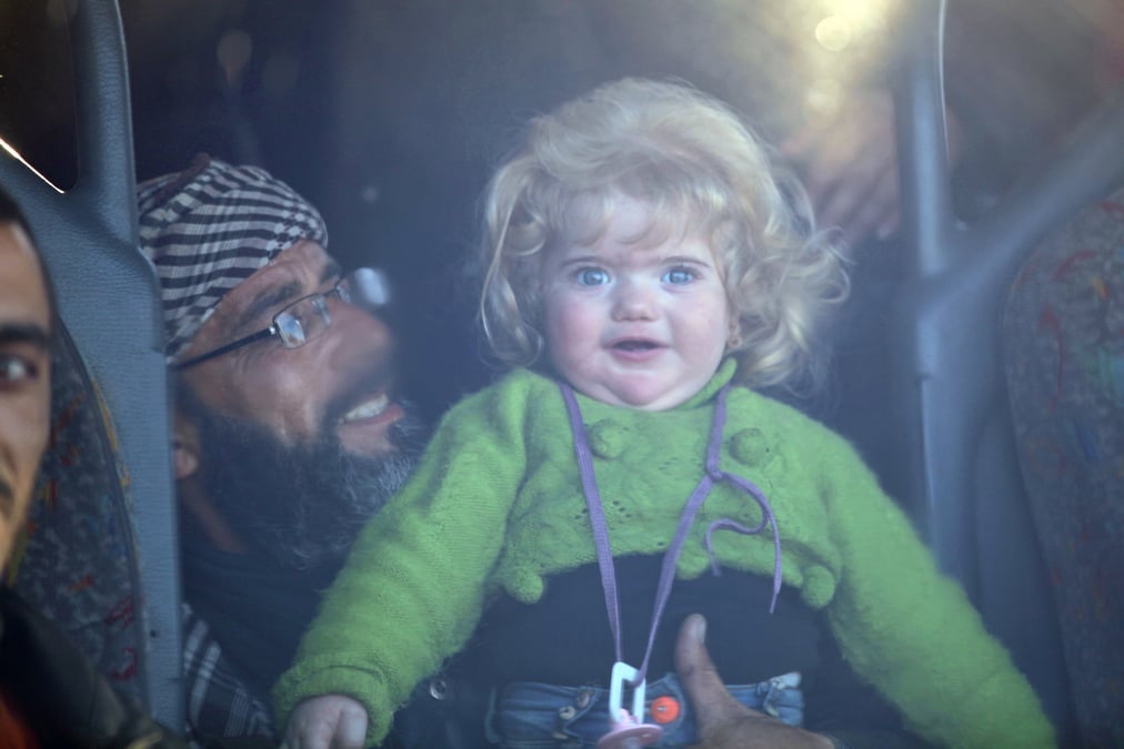 Reprise de l'evacuation des rebelles syriens a homs
