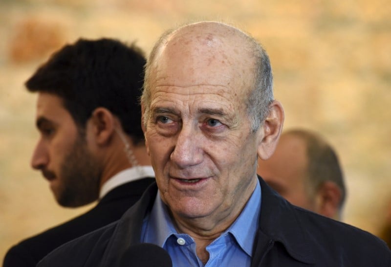 Ehud olmert obtient une liberation conditionnelle