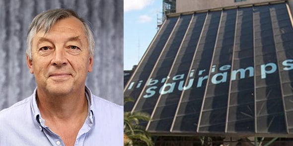 Alain Derey, nouveau P-dg des librairies Sauramps à Montpellier