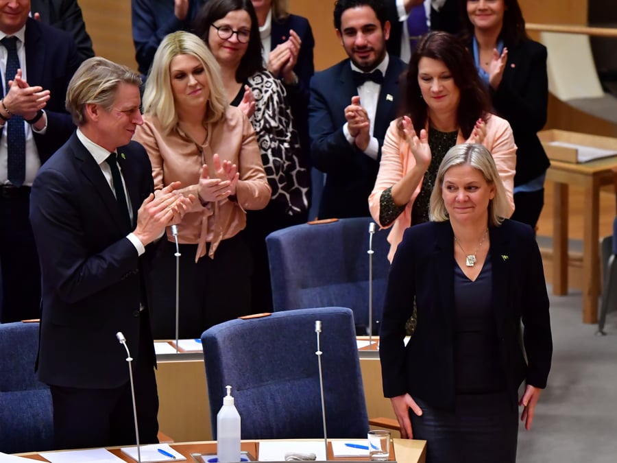 Suede: magdalena andersson designee premiere ministre pour la deuxieme fois