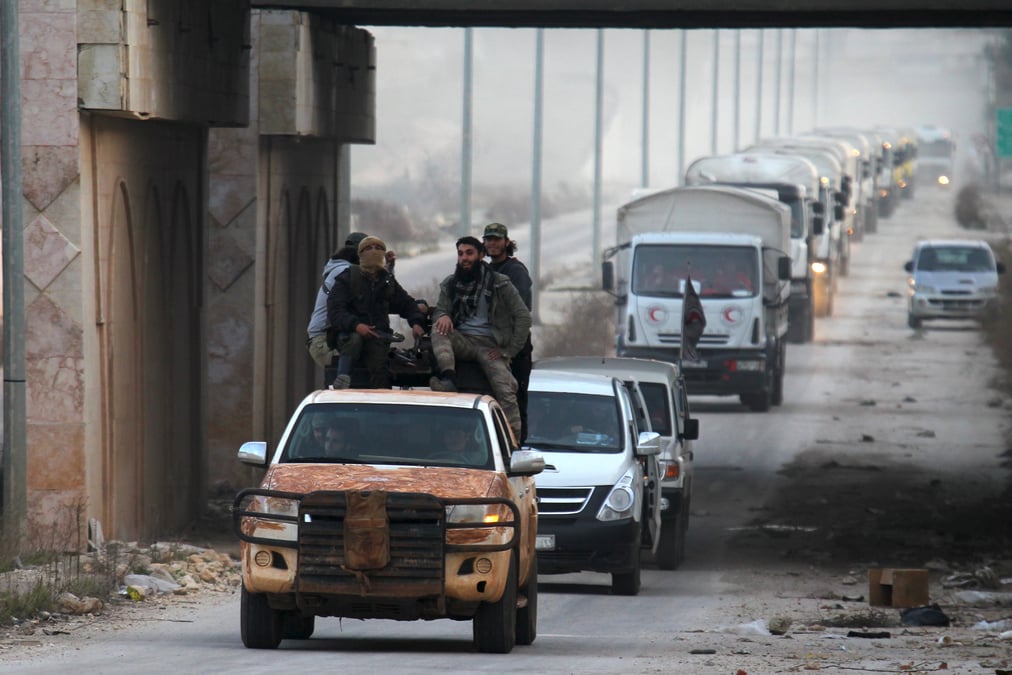 L'onu va larguer ses premiers colis alimentaires en syrie