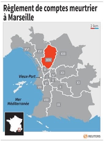 Reglement de comptes meurtrier a marseille