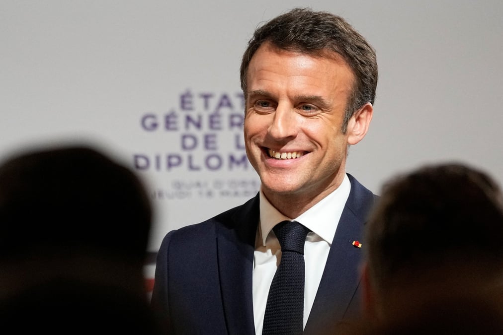 Emmanuel macron a paris