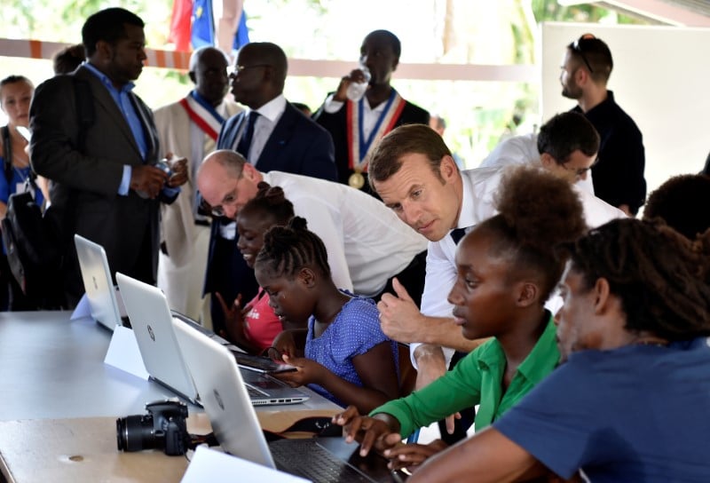 Guyane: les promesses seront tenues sans ceder aux pressions-macron
