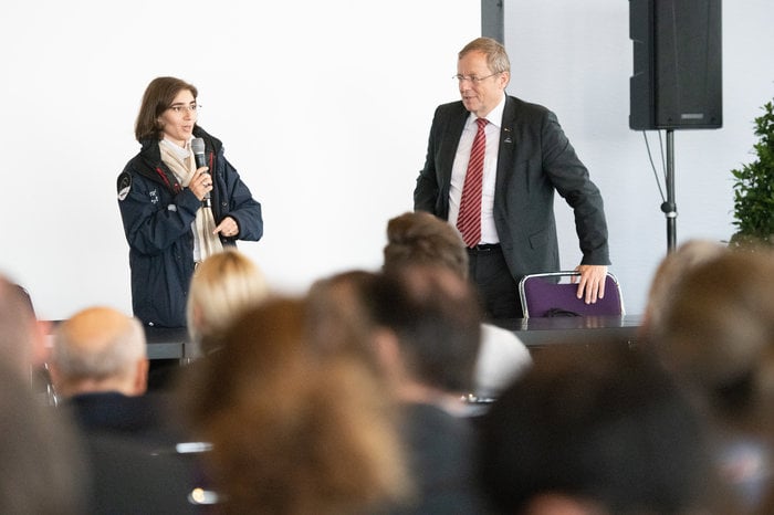 Chiara Manfletti ESA Jan Woerner