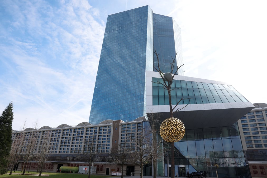 Le qg de la bce a francfort