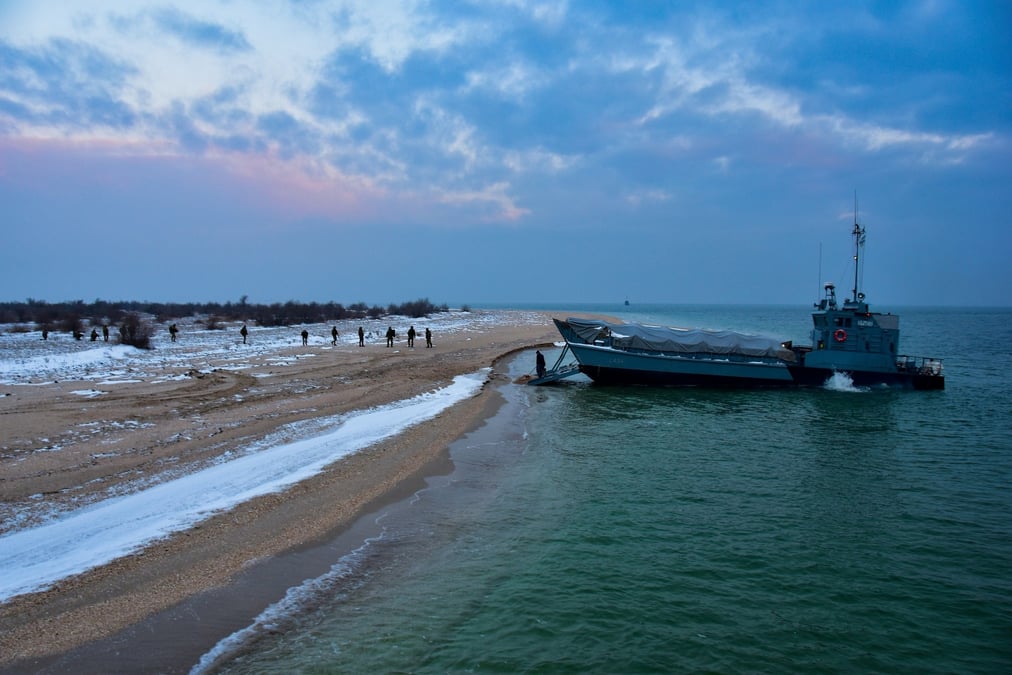 La marine ukrainienne organise des exercices en mer noire