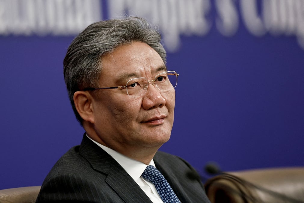Photo d'archives: le ministre chinois du commerce wang wentao
