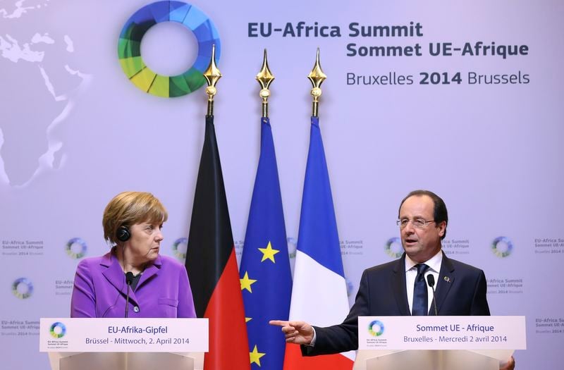 Paris et Berlin veulent jouer un "rôle moteur" en Afrique