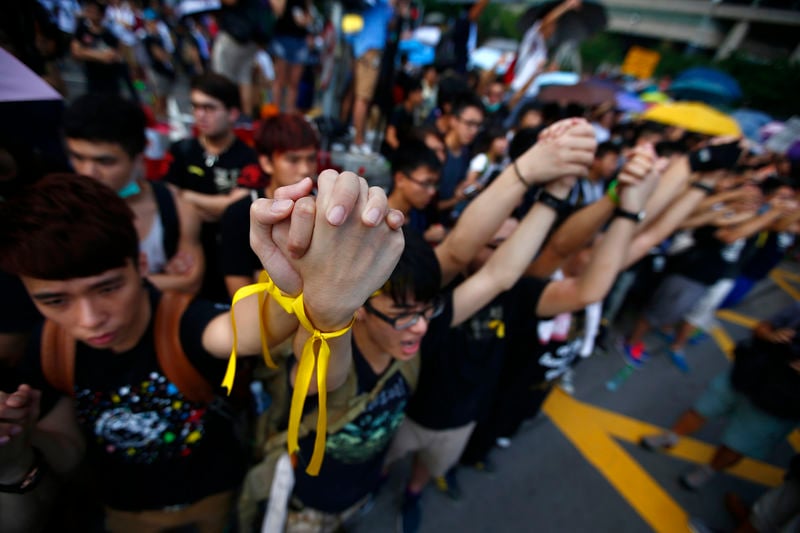 Hong Kong reste mobilisée lors de la Fête nationale chinoise