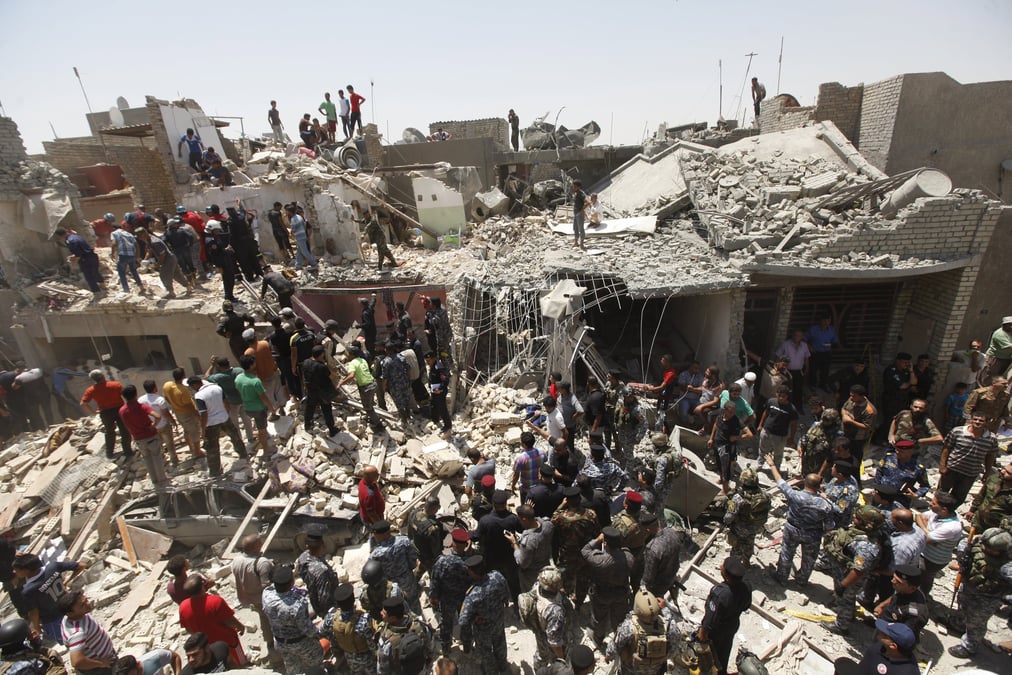 Un avion irakien bombarde accidentellement bagdad