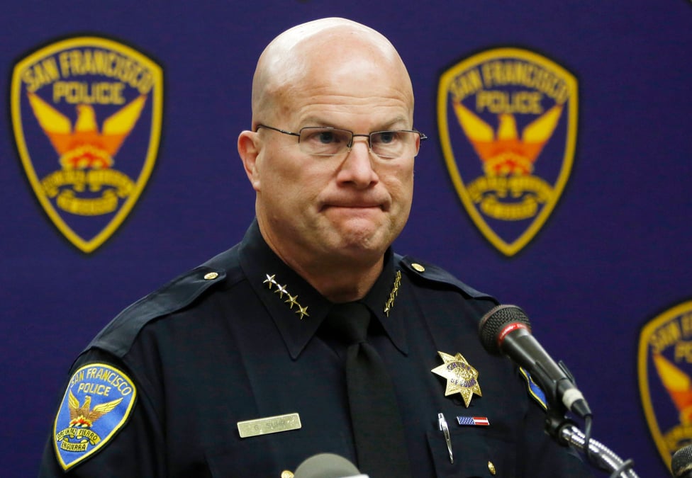 Le chef de la police de san francisco demissionne