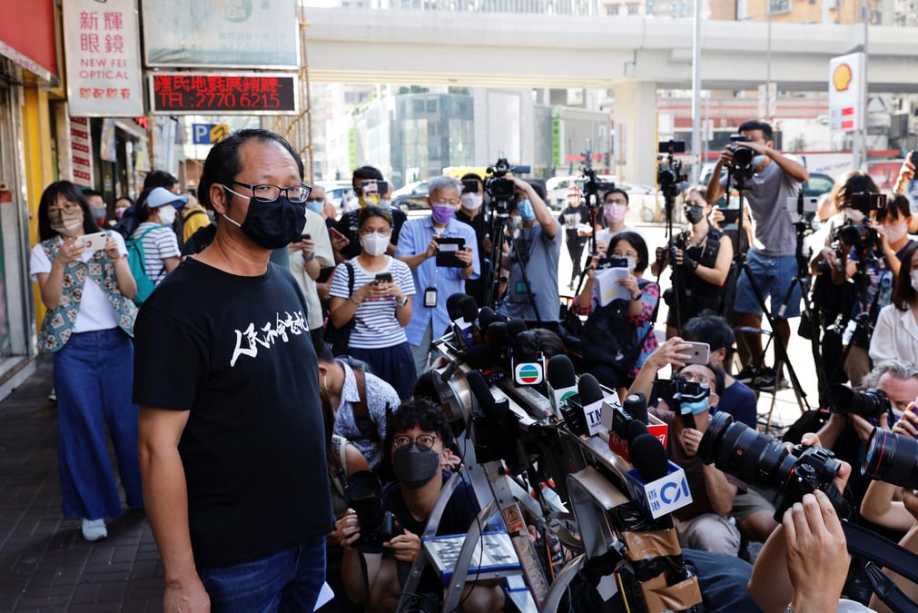 Hong kong: vise par une enquete, un groupe pro-democratie se dissout