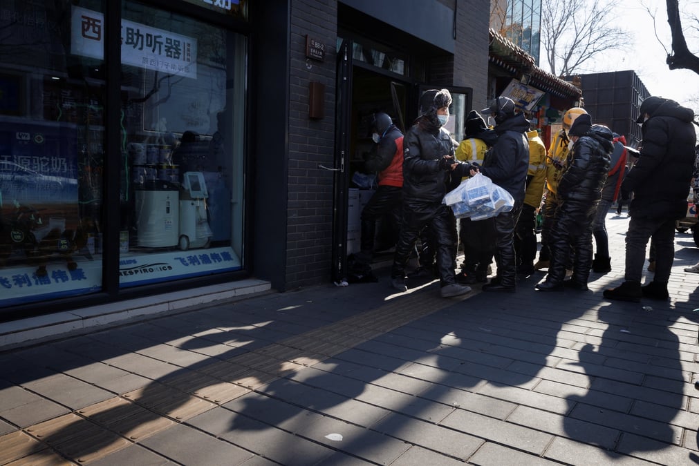 Les epidemies de covid-19 se poursuivent a pekin