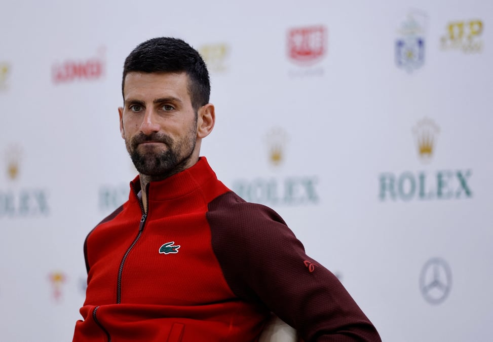 Djokovic forfait au masters 1000 de paris