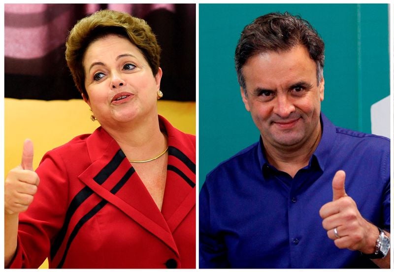 Vers un second tour présidentiel Rousseff-Neves au Brésil