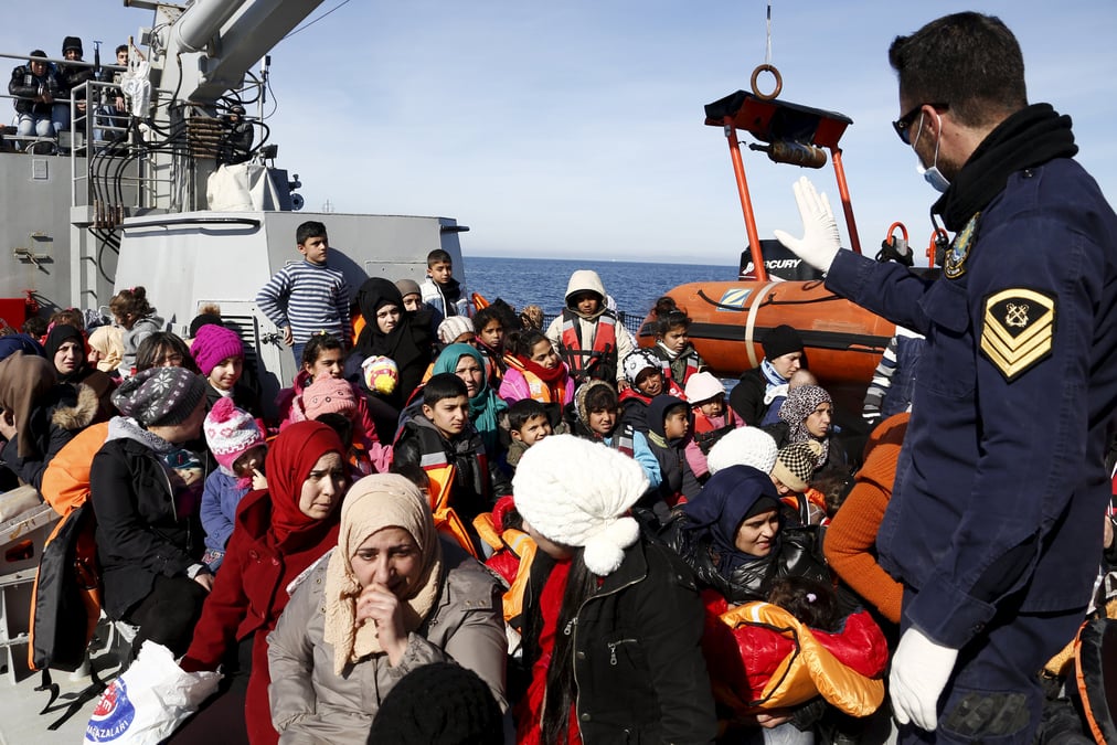La grece dit avoir mis sur pied quatre centre d'enregistrement pour migrants