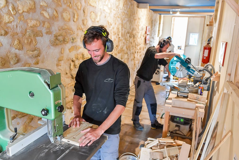 Les artisans associés de La Planche, à Bordeaux.