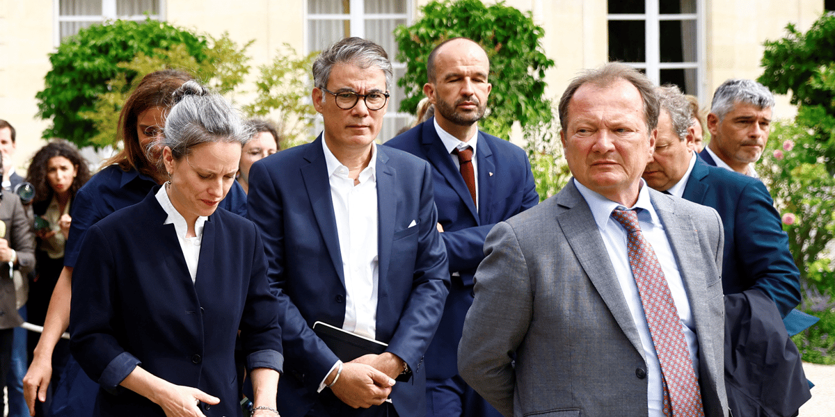 Emmanuel Macron a reçu les représentants des forces politiques de gauche ce vendredi matin.
